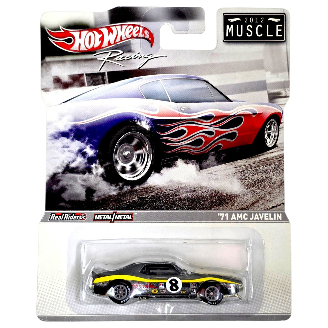 Hot Wheels - '71 AMC Javelin - 2012 Hot Wheels Racing Muscle Series - Top CollectiblesDiecastHot Wheels