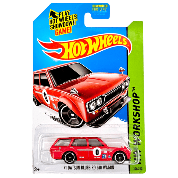 Hot Wheels - '71 Datsun Bluebird 510 Wagon - 2014 - Top CollectiblesDiecastHot Wheels