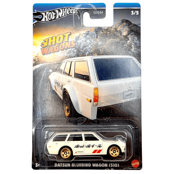 Hot Wheels - '71 Datsun Bluebird 510 Wagon - 2024 Hot Wagons Series - Top CollectiblesDiecastHot Wheels