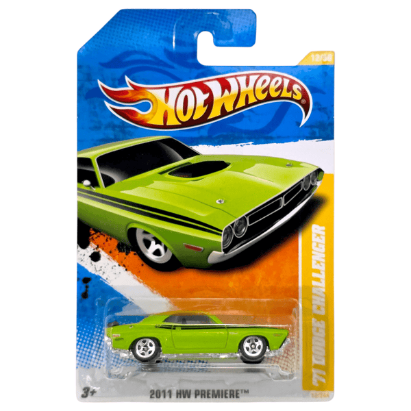 Hot Wheels - '71 Dodge Challenger - 2011 - Top CollectiblesDiecastHot Wheels