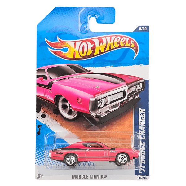 Hot Wheels - '71 Dodge Charger - 2011 - Top CollectiblesDiecastHot Wheels