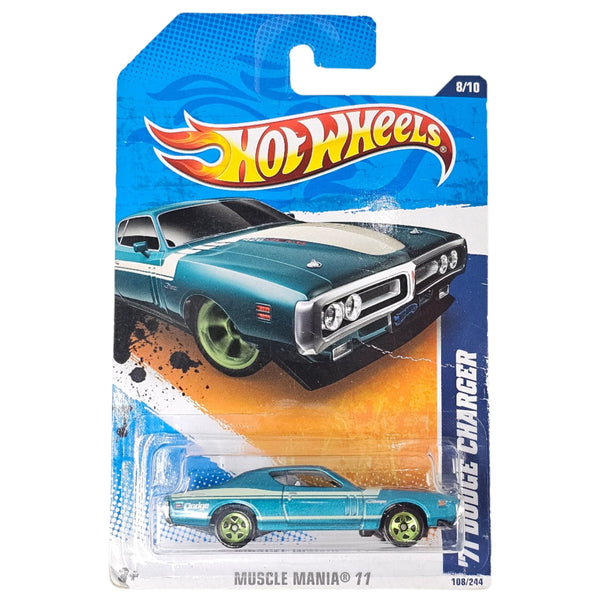 Hot Wheels - '71 Dodge Charger - 2011 - Top CollectiblesDiecastHot Wheels