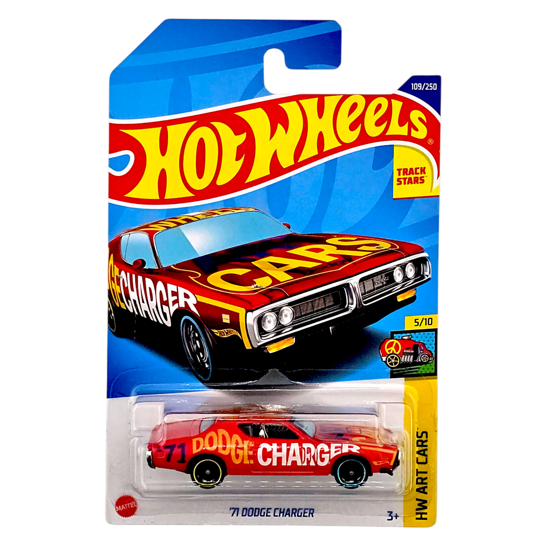 Hot Wheels - '71 Dodge Charger - 2022 - Top CollectiblesDiecastHot Wheels