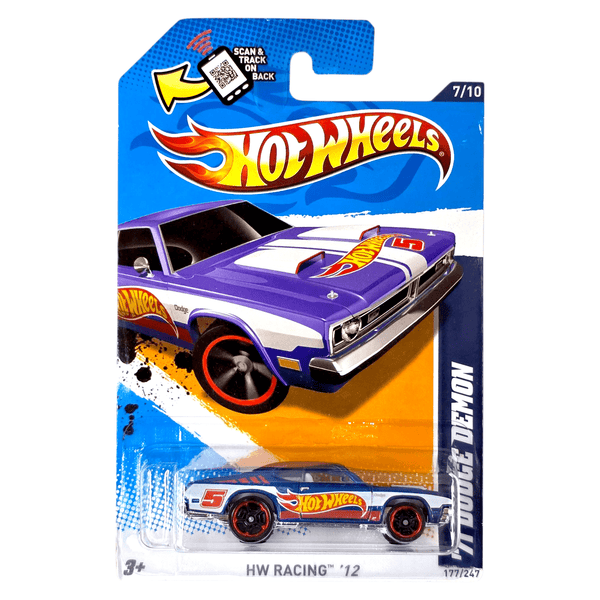 Hot Wheels - '71 Dodge Demon - 2012 - Top CollectiblesDiecastHot Wheels