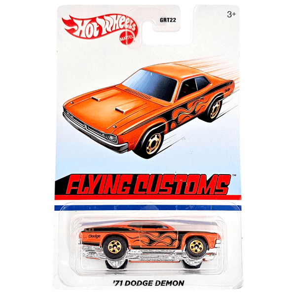 Hot Wheels - '71 Dodge Demon - 2020 Flying Customs Series - Top CollectiblesDiecastHot Wheels