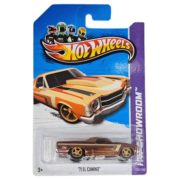 Hot Wheels - '71 El Camino - 2013 *Super Treasure Hunt* - Top CollectiblesDiecastHot Wheels