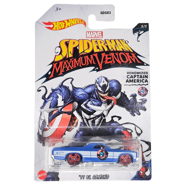 Hot Wheels - '71 El Camino - 2020 Marvel Spider - Man Series - Top CollectiblesDiecastHot Wheels