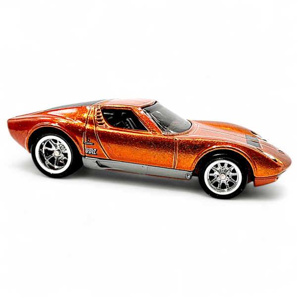Hot Wheels - '71 Lamborghini Miura SV - 2022 *Super Treasure Hunt* - Top CollectiblesDiecastHot Wheels