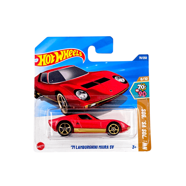 Hot Wheels - '71 Lamborghini Miura SV - 2025 - Top CollectiblesDiecastHot Wheels