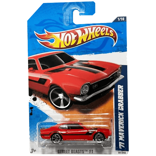 Hot Wheels - '71 Maverick Grabber - 2011 - Top CollectiblesDiecastHot Wheels