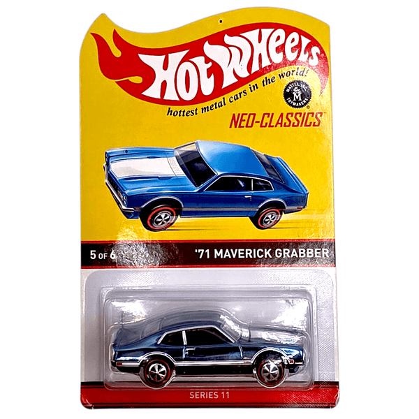 Hot Wheels - '71 Maverick Grabber - 2012 Neo - Classics Series *Red Line Club Exclusive* - Top CollectiblesDiecastHot Wheels