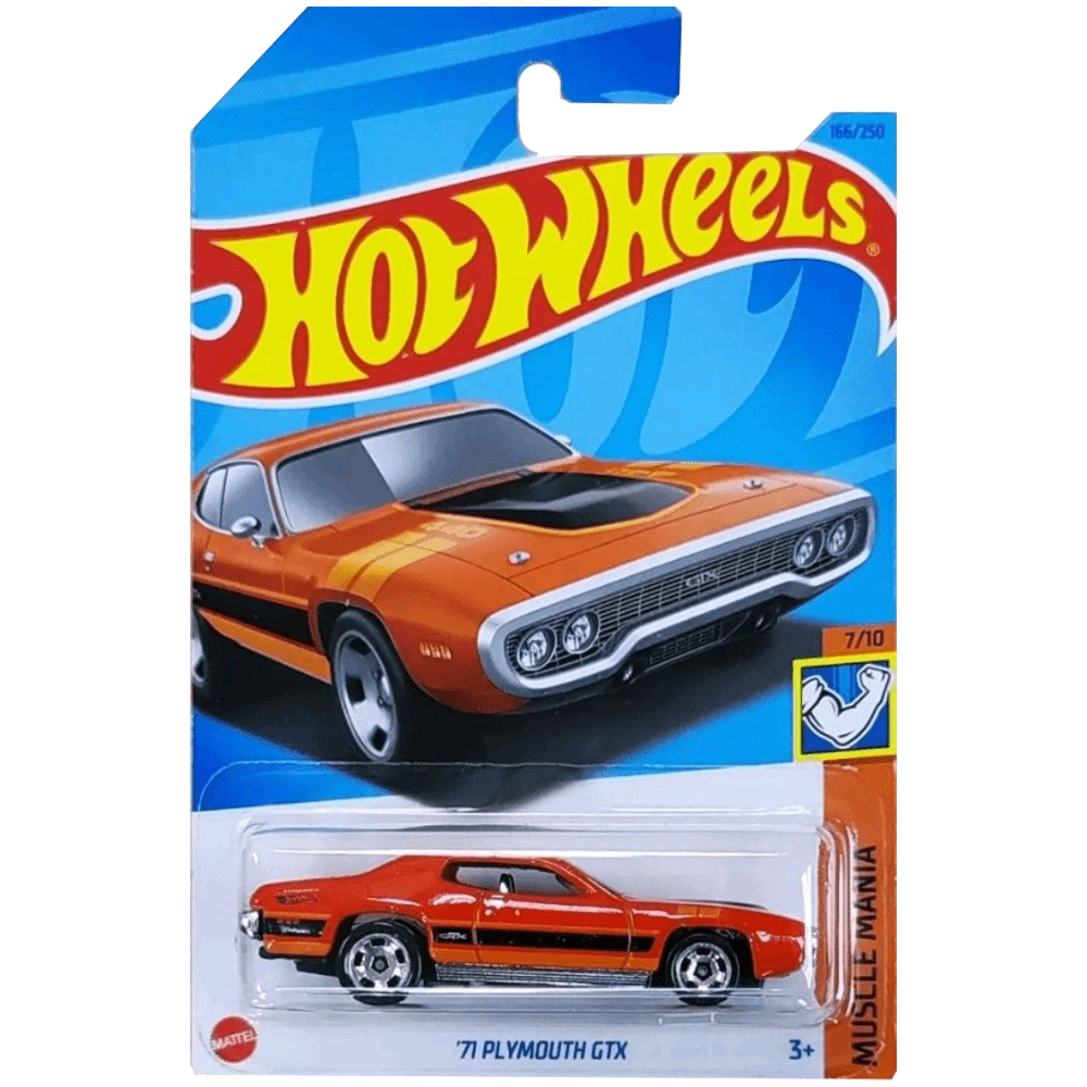Hot Wheels - '71 Plymouth GTX - 2023 - Top CollectiblesDiecastHot Wheels