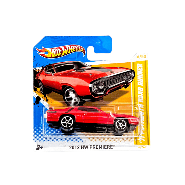 Hot Wheels - '71 Plymouth Road Runner - 2012 - Top CollectiblesDiecastHot Wheels