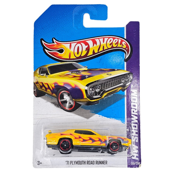 Hot Wheels - '71 Plymouth Road Runner - 2013 - Top CollectiblesDiecastHot Wheels