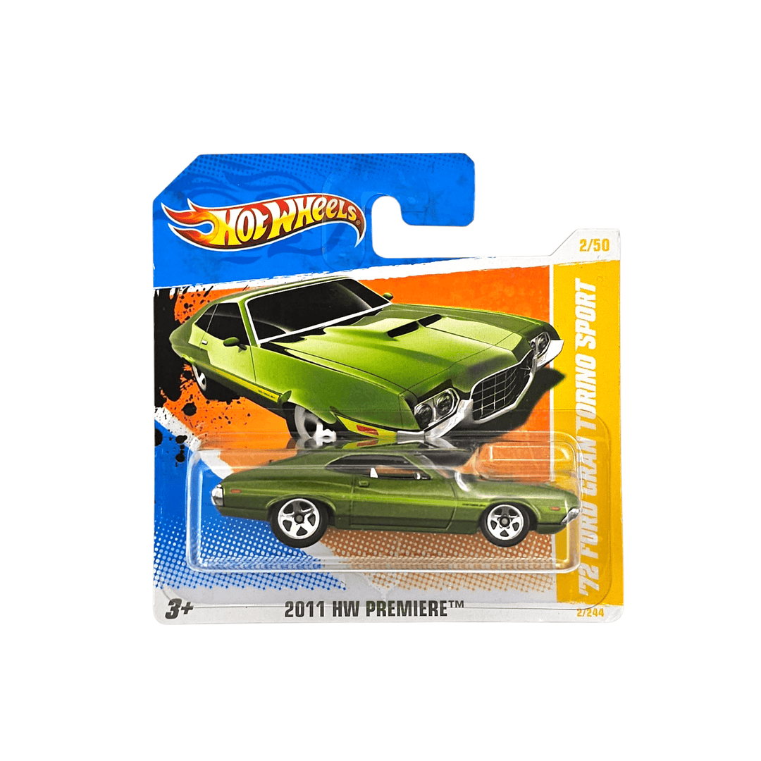 Hot Wheels - '72 Ford Gran Torino Sport - 2011 - Top CollectiblesDiecastHot Wheels