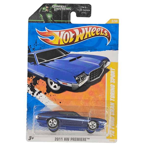 Hot Wheels - '72 Ford Gran Torino Sport - 2011 - Top CollectiblesDiecastHot Wheels