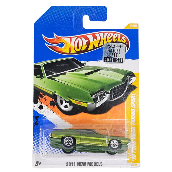 Hot Wheels - '72 Ford Gran Torino Sport - 2011 - Top CollectiblesDiecastHot Wheels