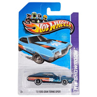 Hot Wheels - '72 Ford Gran Torino Sport - 2013 *Super Treasure Hunt* - Top CollectiblesDiecastHot Wheels