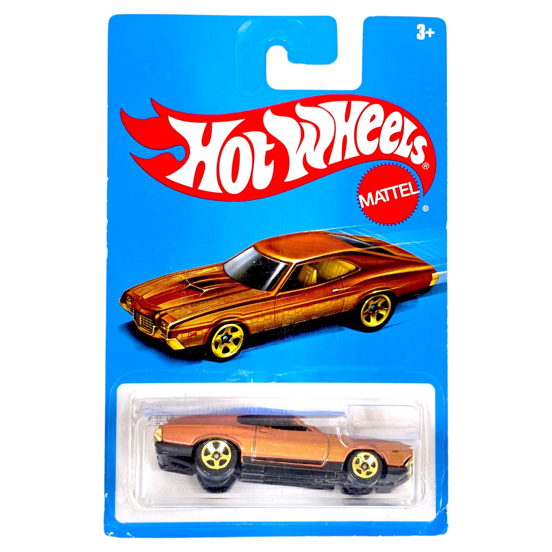 Hot Wheels - '72 Ford Gran Torino Sport - 2016 Retro Style Series - Top CollectiblesDiecastHot Wheels