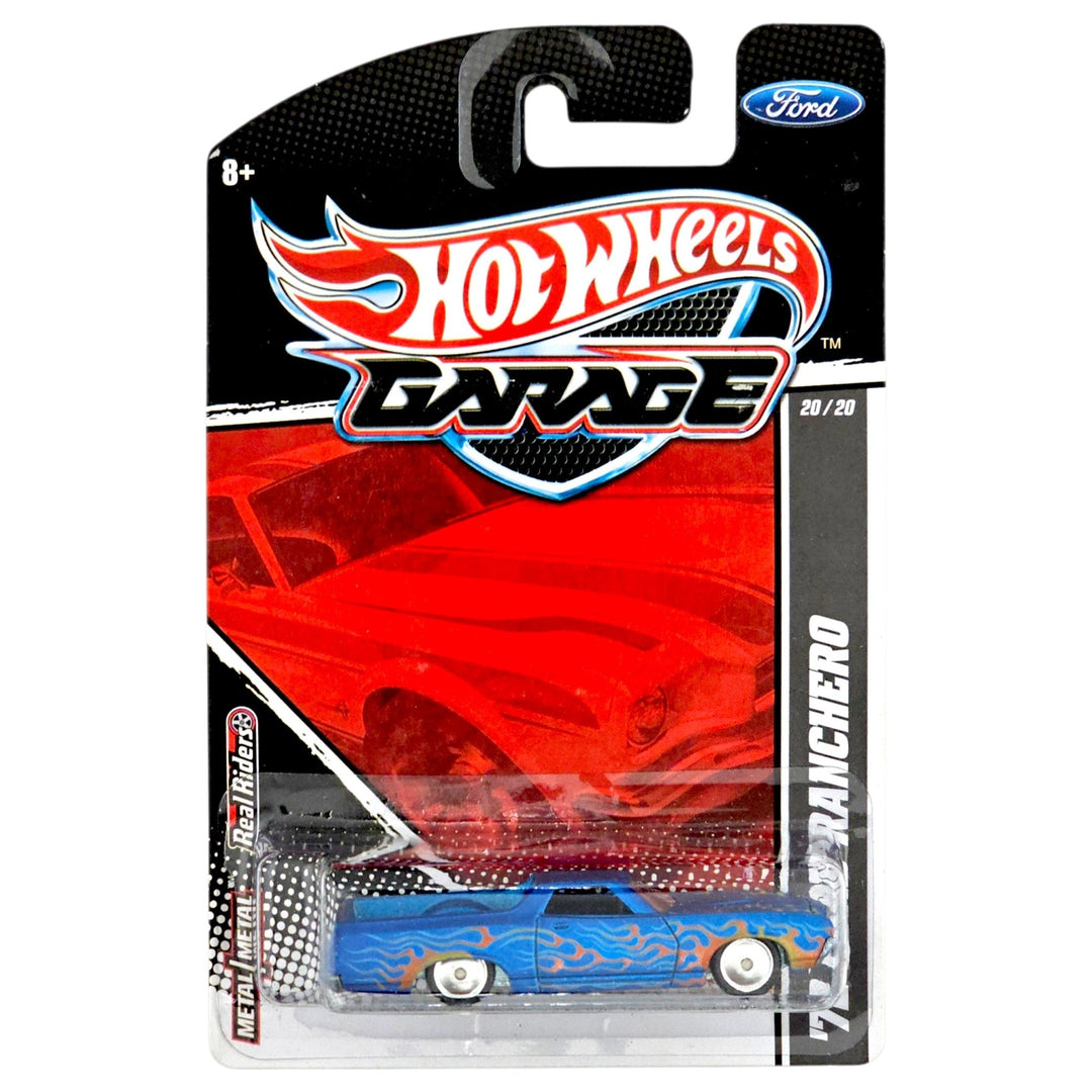 Hot Wheels - '72 Ford Ranchero - 2011 Ford Garage Series - Top CollectiblesDiecastHot Wheels