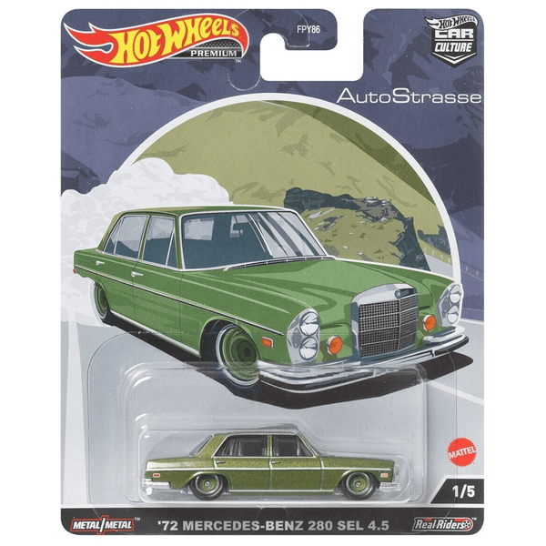 Hot Wheels - '72 Mercedes - Benz 280 SEL 4.5 - 2022 Auto Strasse Series - Top CollectiblesDiecastHot Wheels