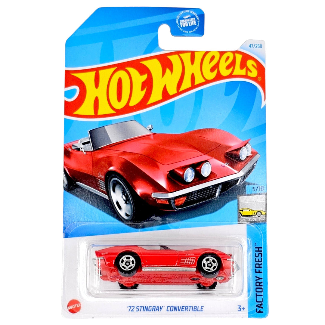 Hot Wheels - '72 Stingray Convertible - 2024 - Top CollectiblesDiecastHot Wheels