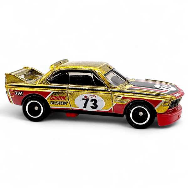 Hot Wheels - '73 BMW 3.0 CSL Race Car - 2022 *Super Treasure Hunt* - Top CollectiblesDiecastHot Wheels