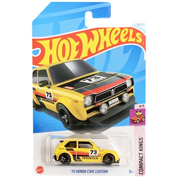 Hot Wheels - '73 Honda Civic Custom - 2024 - Top CollectiblesDiecastHot Wheels