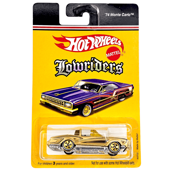 Hot Wheels - '74 Monte Carlo - 2006 Lowriders Series - Top CollectiblesDiecastHot Wheels