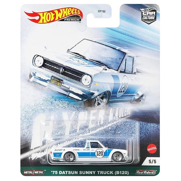 Hot Wheels - '75 Datsun Sunny Truck (B120) - 2021 Hyper Haulers Series - Top CollectiblesDiecastHot Wheels