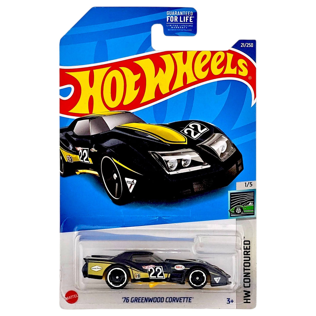Hot Wheels - '76 Greenwood Corvette - 2022 - Top CollectiblesDiecastHot Wheels