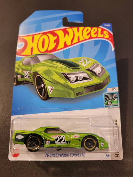 Hot Wheels - '76 Greenwood Corvette - 2022 - Top CollectiblesDiecastHot Wheels