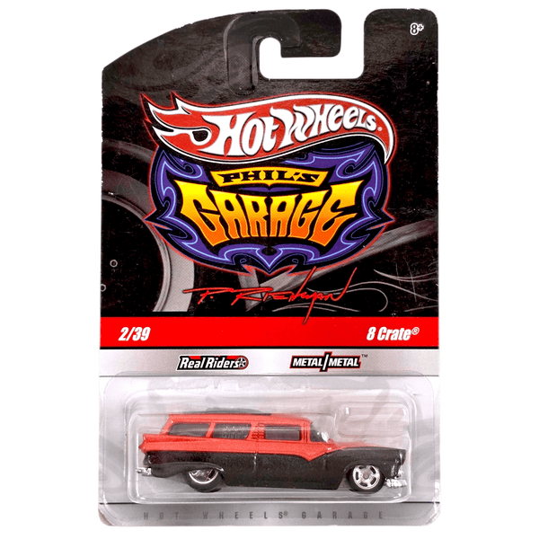 Hot Wheels - 8 Crate - 2009 Phil's Garage Series - Top CollectiblesDiecastHot Wheels