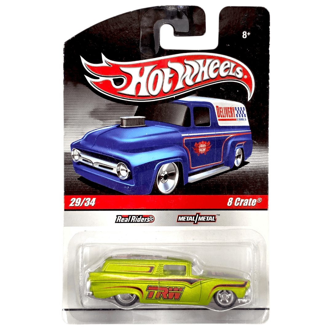 Hot Wheels - 8 Crate - 2010 Slick Rides: Delivery Series - Top CollectiblesDiecastHot Wheels