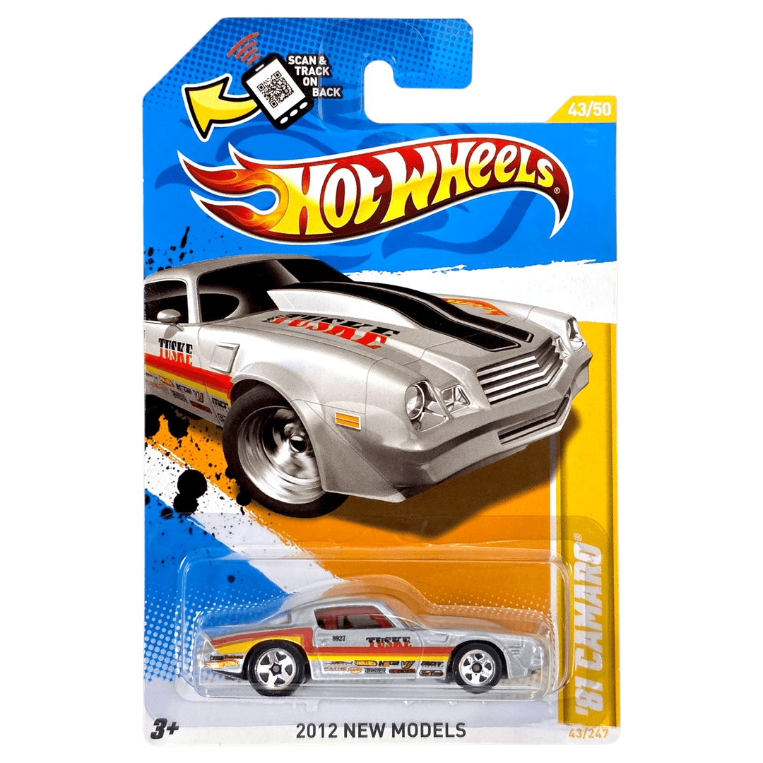 Hot Wheels - '81 Camaro - 2012 - Top CollectiblesDiecastHot Wheels