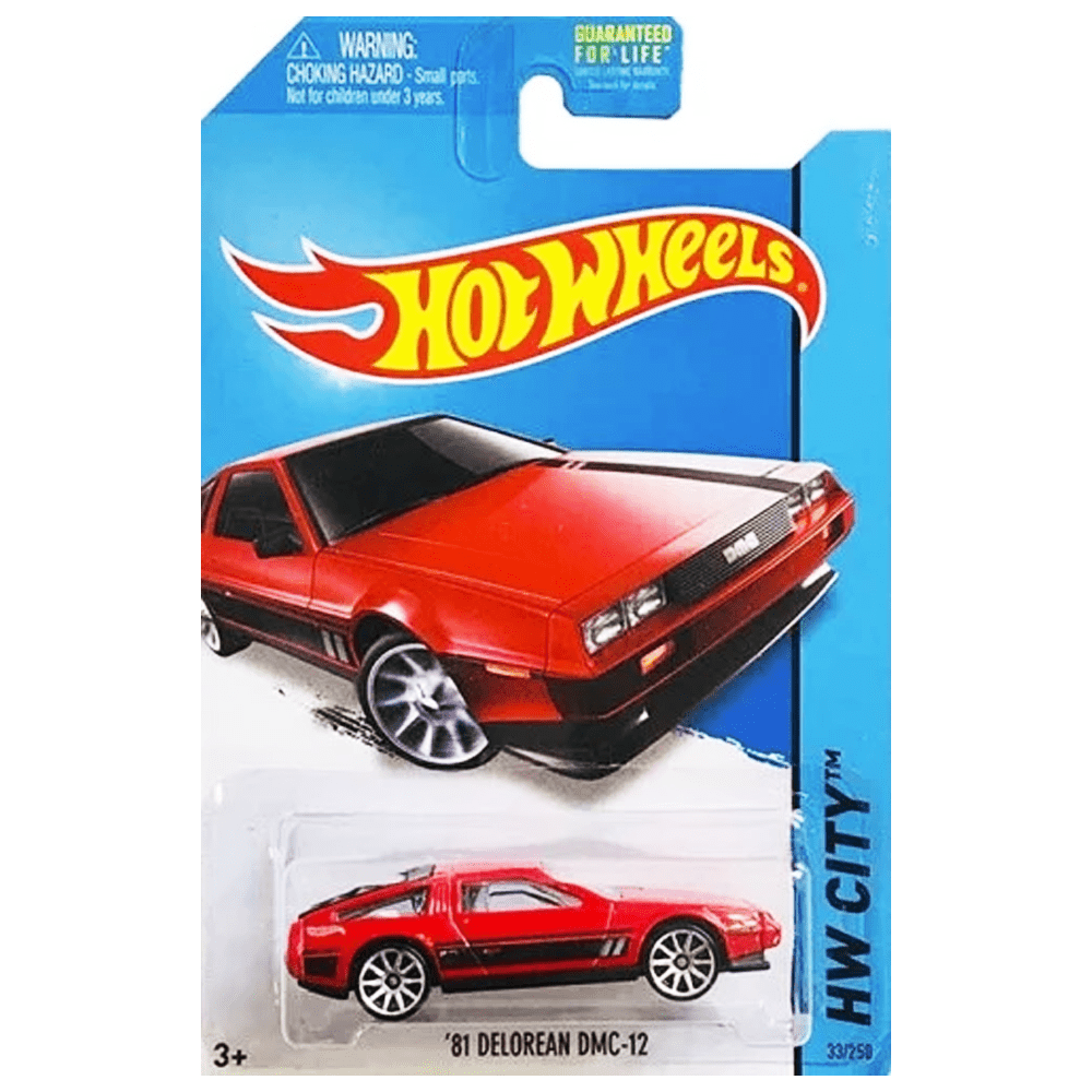 Hot Wheels - '81 Delorean DMC - 12 - 2014 - Top CollectiblesDiecastHot Wheels