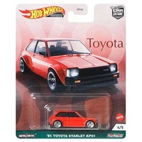 Hot Wheels - '81 Toyota Starlet KP61 - 2021 Toyota Series - Top CollectiblesDiecastHot Wheels