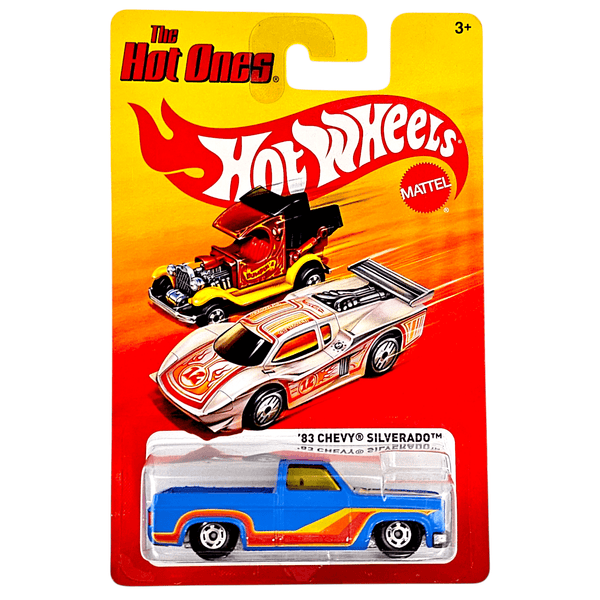 Hot Wheels - '83 Chevy Silverado - 2012 Hot Ones Series - Top CollectiblesDiecastHot Wheels