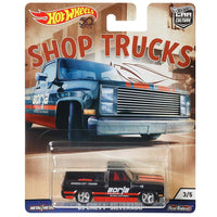 Hot Wheels - '83 Chevy Silverado - 2018 Shop Trucks Series - Top CollectiblesDiecastHot Wheels