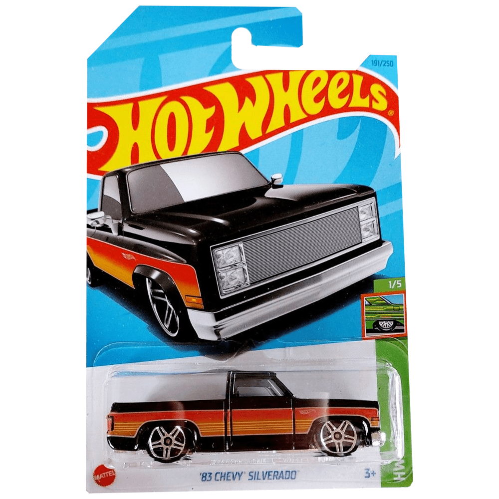 Hot Wheels - '83 Chevy Silverado - 2023 - Top CollectiblesDiecastHot Wheels