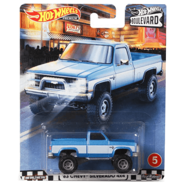 Hot Wheels - '83 Chevy Silverado 4x4 - 2020 Boulevard Series - Top CollectiblesDiecastHot Wheels