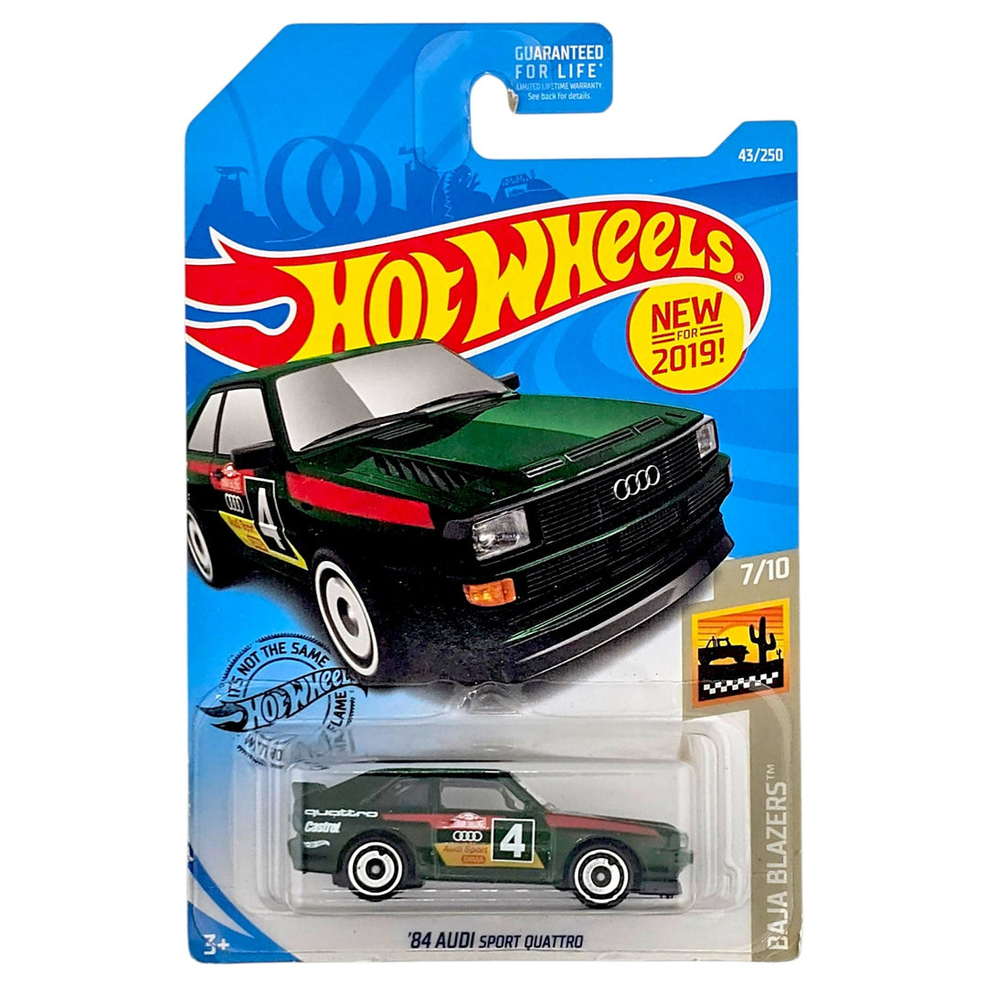 Hot Wheels - '84 Audi Sport Quattro - 2019 - Top CollectiblesDiecastHot Wheels