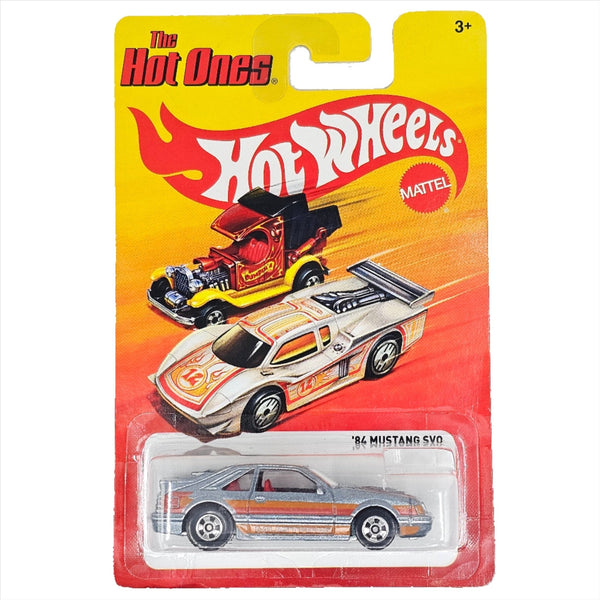 Hot Wheels - '84 Mustang SVO - 2012 The Hot Ones Series - Top CollectiblesDiecastHot Wheels