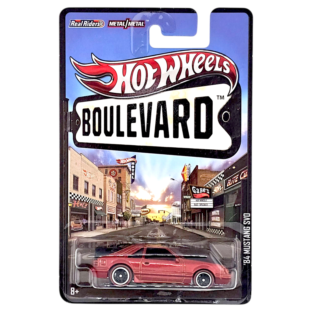 Hot Wheels - '84 Mustang SVO - 2013 Boulevard Series - Top CollectiblesDiecastHot Wheels