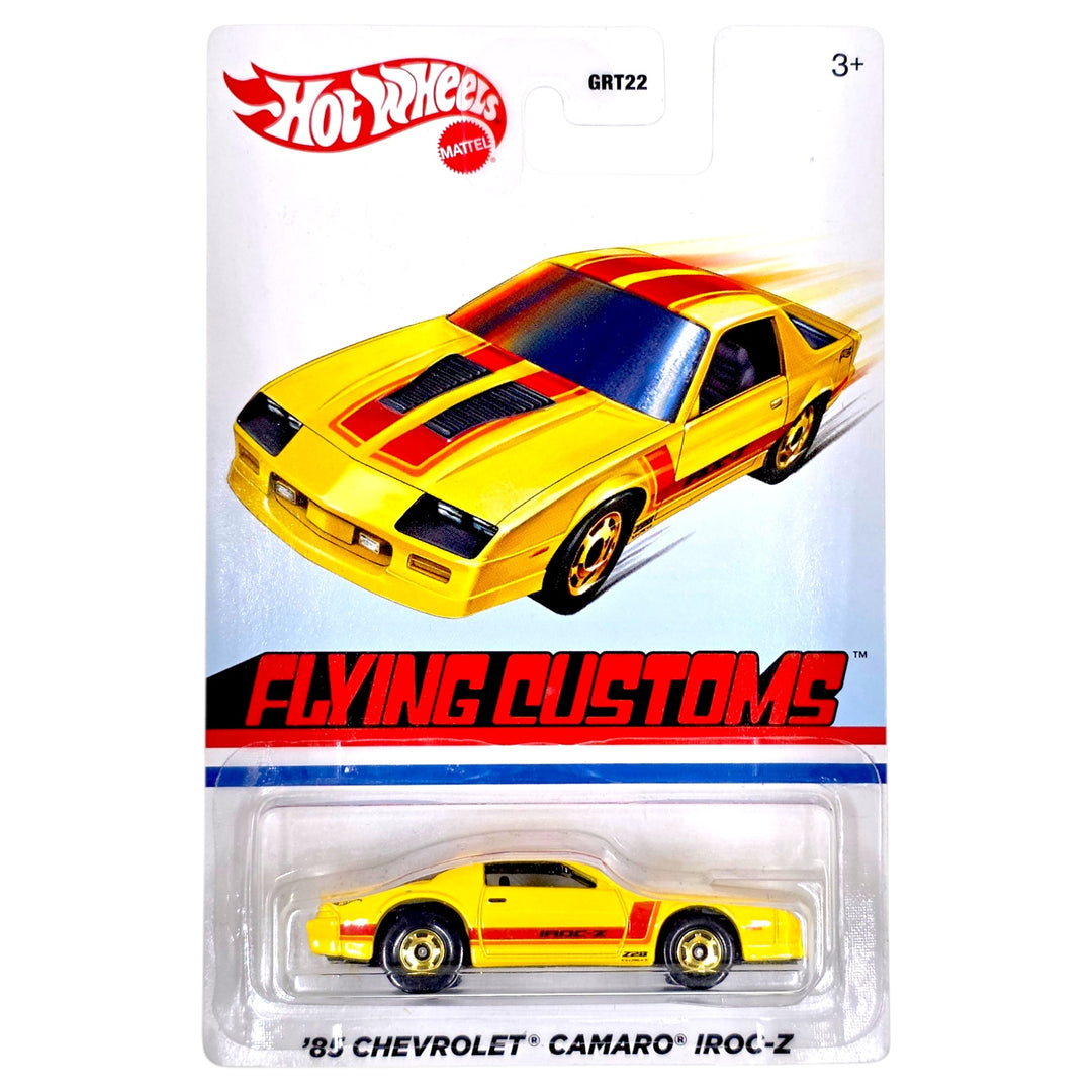 Hot Wheels - '85 Chevrolet Camaro IROC-Z - 2022 Flying Customs Series - Top CollectiblesDiecastHot Wheels