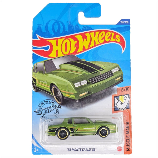 Hot Wheels - '86 Monte Carlo SS - 2020 - Top CollectiblesDiecastHot Wheels
