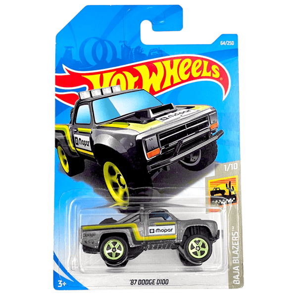 Hot Wheels - '87 Dodge D100 - 2019 - Top CollectiblesDiecastHot Wheels