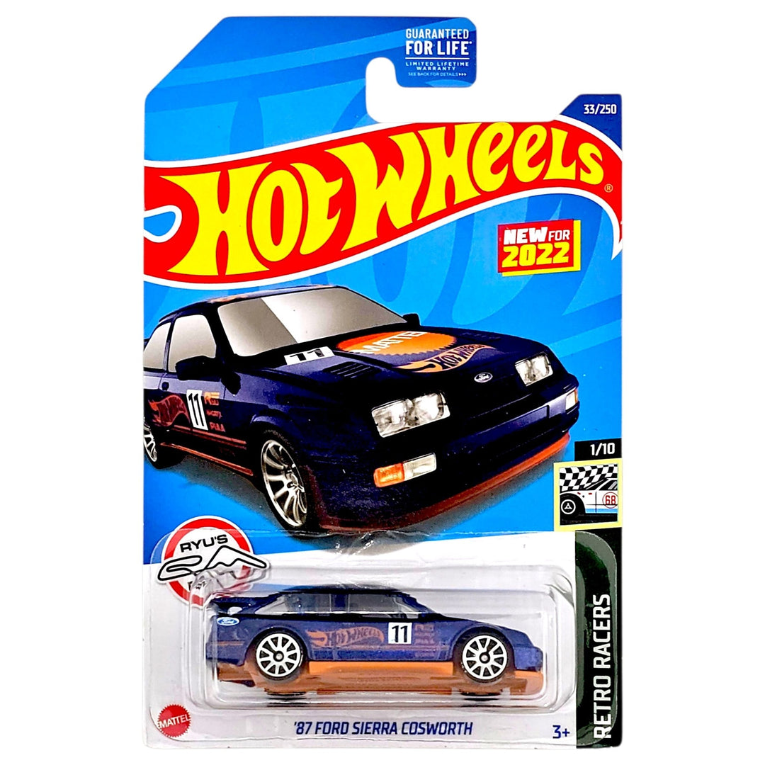Hot Wheels - 87 Ford Sierra Cosworth - 2022 - Top CollectiblesDiecastHot Wheels