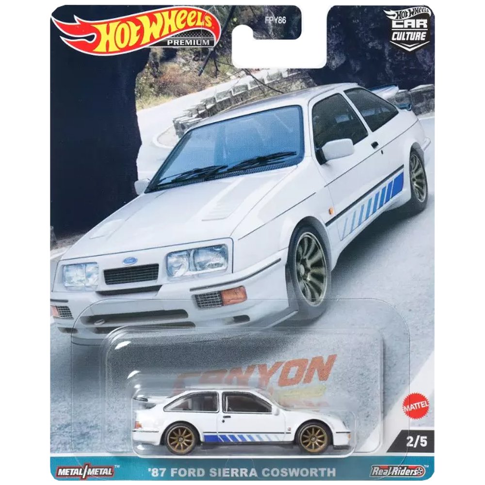 Hot Wheels - '87 Ford Sierra Cosworth - 2023 Canyon Warriors Series - Top CollectiblesDiecastHot Wheels