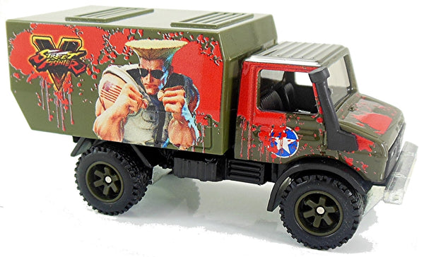 Hot Wheels - '88 Mercedes Unimog U1300 - 2018 Street Fighter V Series - Top CollectiblesDiecastHot Wheels